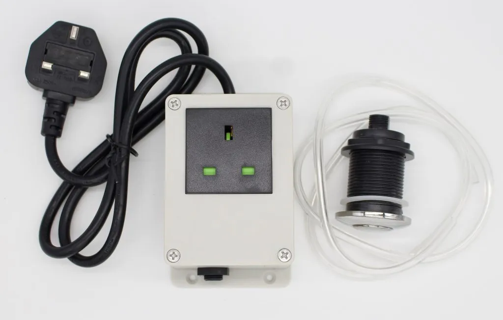 Waste Disposer Counter Top Air Switch Kit is a convenient alternative to a wall switch for Wastemaids and Waste Disposal Units and for other makes like Insinkerators