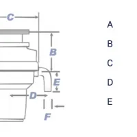 WASTE MAID ELITE S-SERIES S-799AS Dimensions