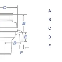 WASTE MAID ELITE S-SERIES S-899AS Air Switch Waste Disposer Unit Dimensions